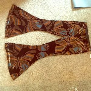 Free People Velvet Bellbottoms